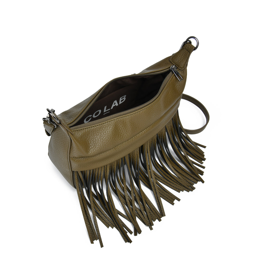 Oui Fringe Crossbody Bag