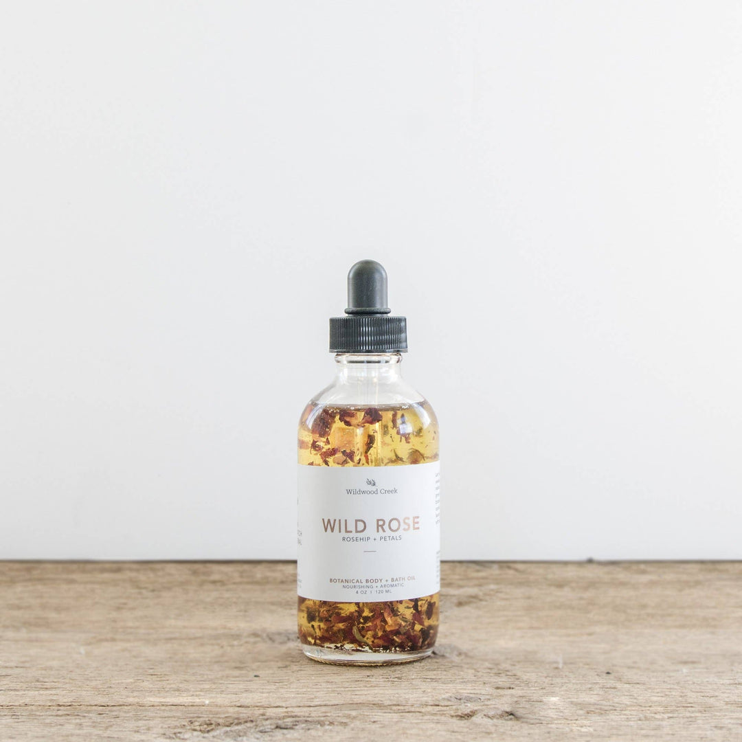 Wild Rose Natural Bath + Body Oil