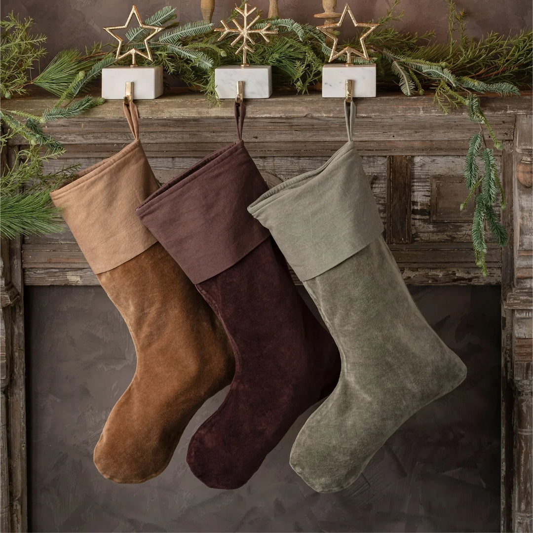 Vera Velvet Holiday Stocking