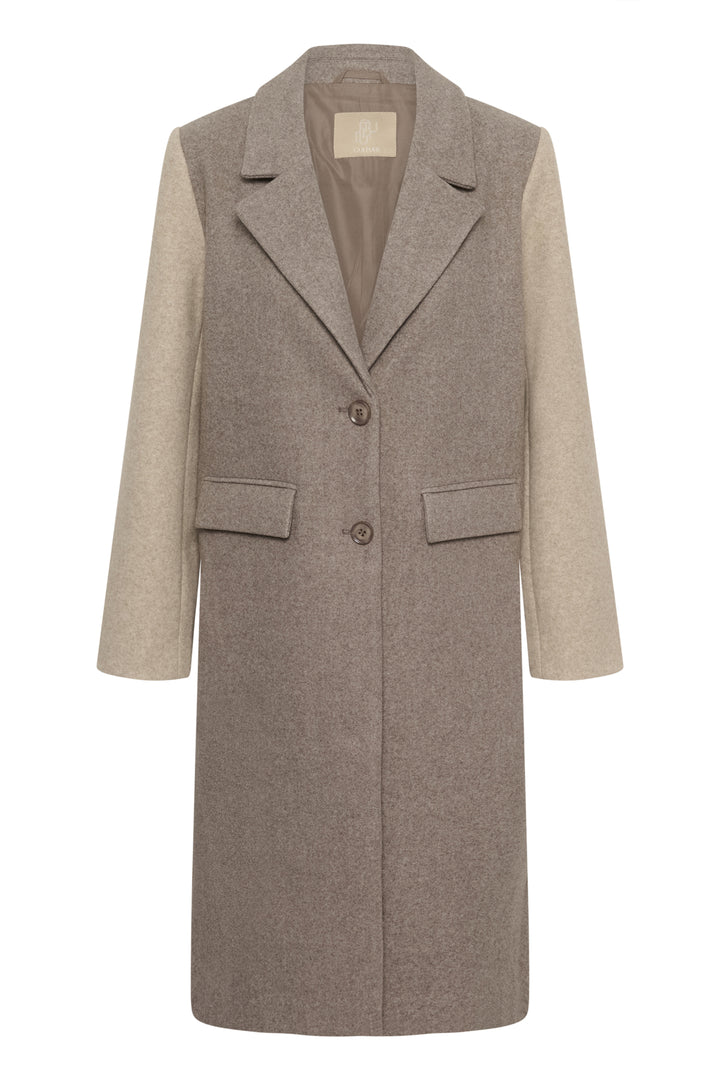 Palona Colour Block Long Coat