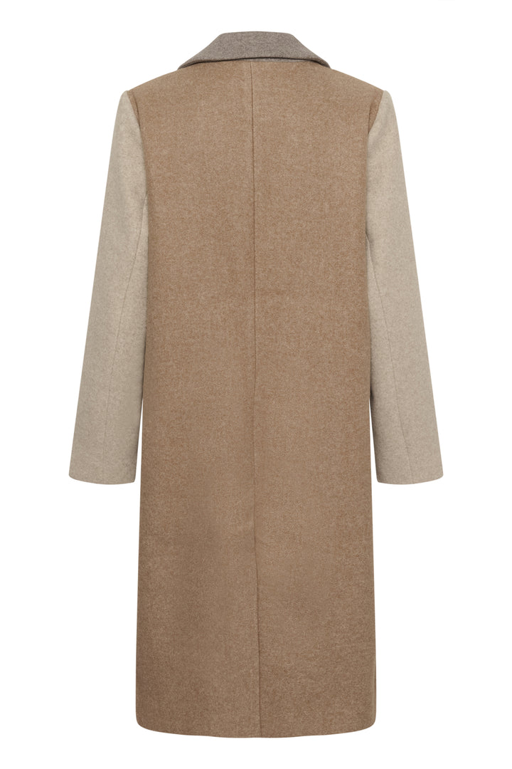 Palona Colour Block Long Coat