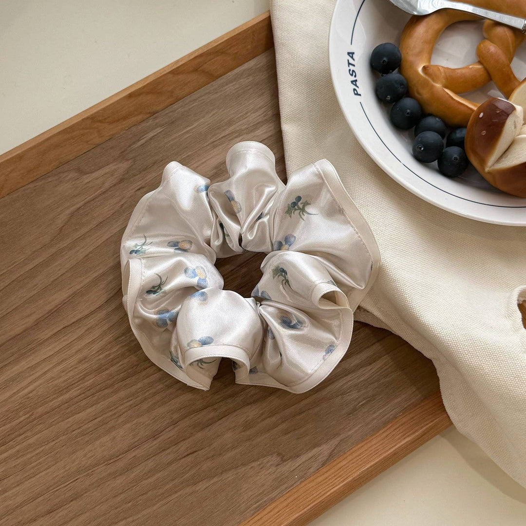 Cherry Lane Satin Hair Scrunchie