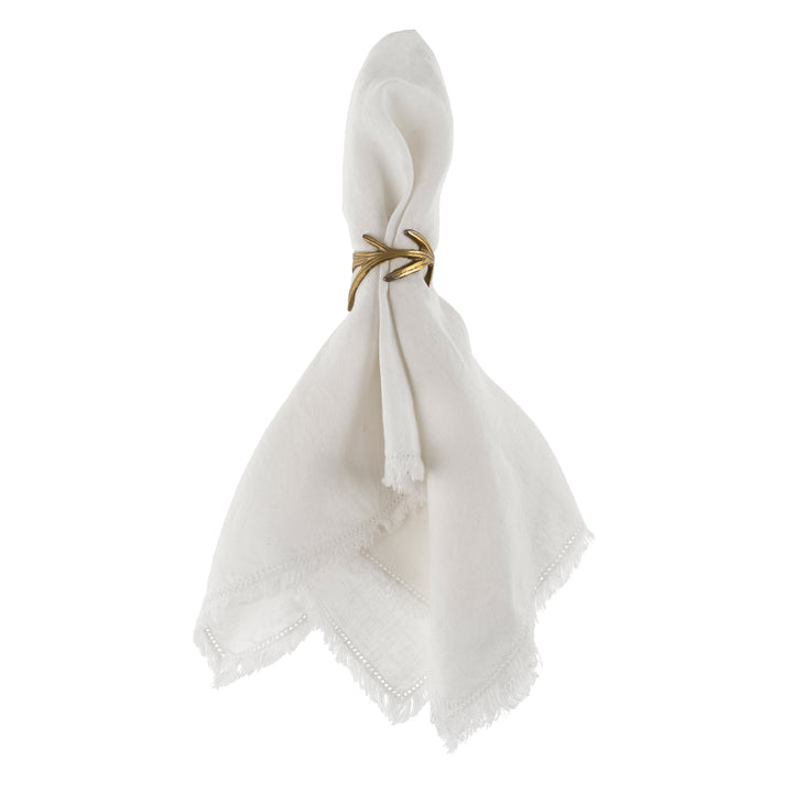 Vine Brass Napkin Ring