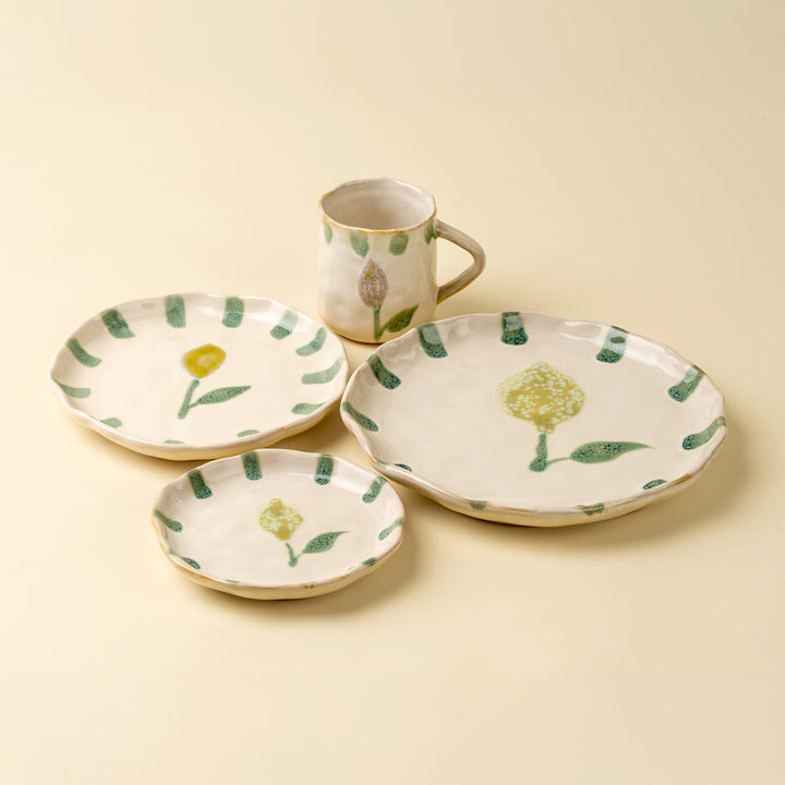 Painted Petals Stoneware Collection