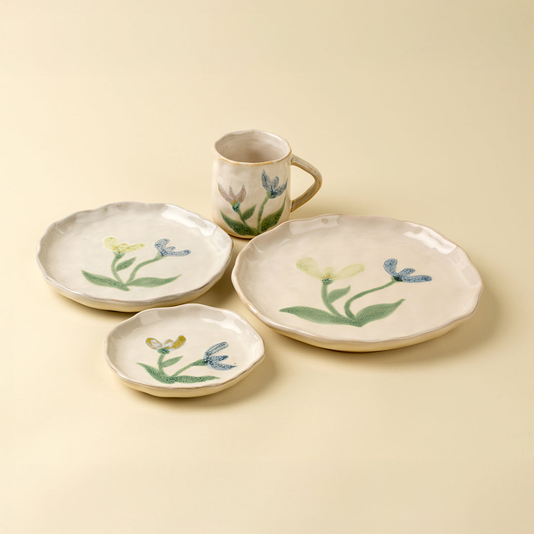 Painted Petals Stoneware Collection
