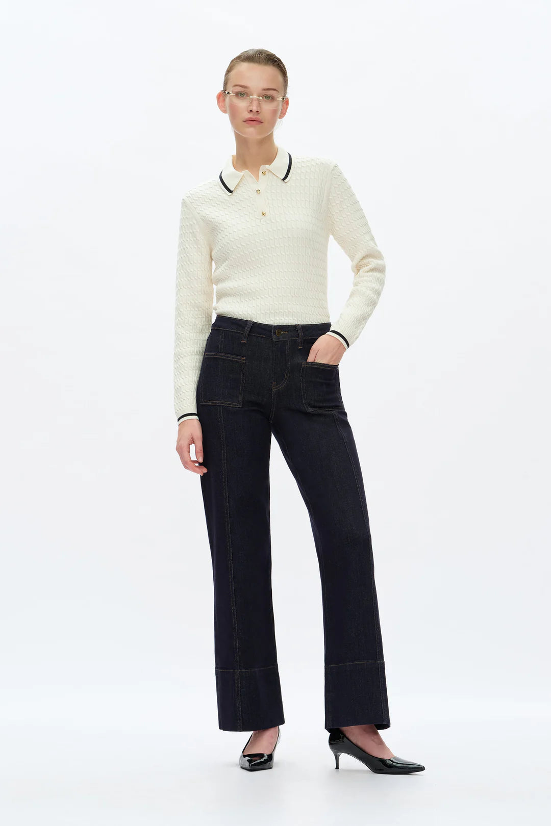 Katia Wide Leg Jean