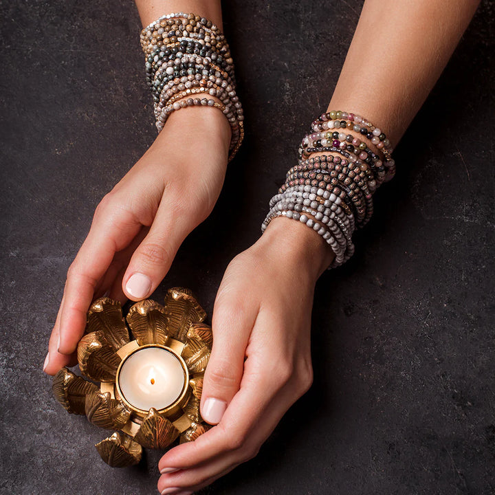 Stone Wrap Bracelet/ Necklace