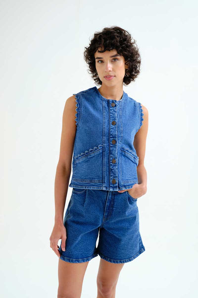 Pocketful of Sunshine Denim Vest