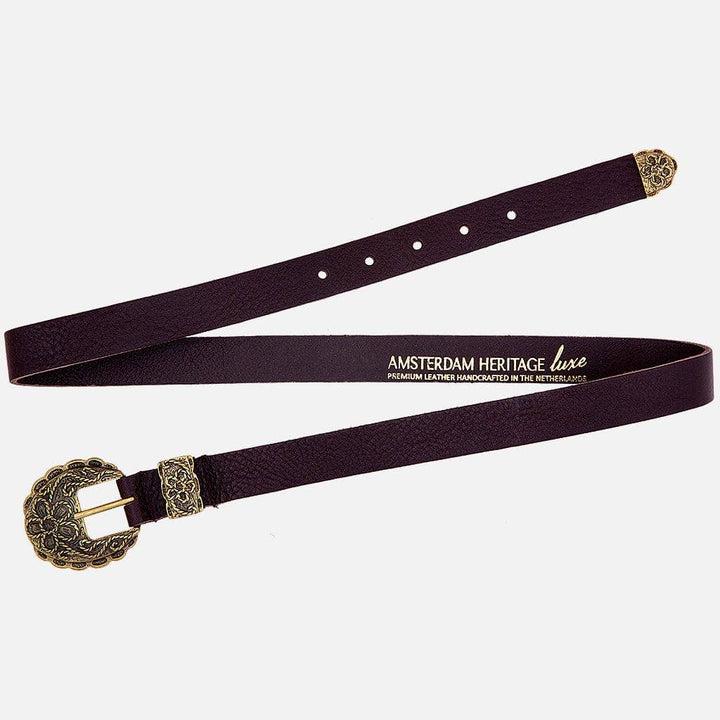 Anabel Western Leather Belt