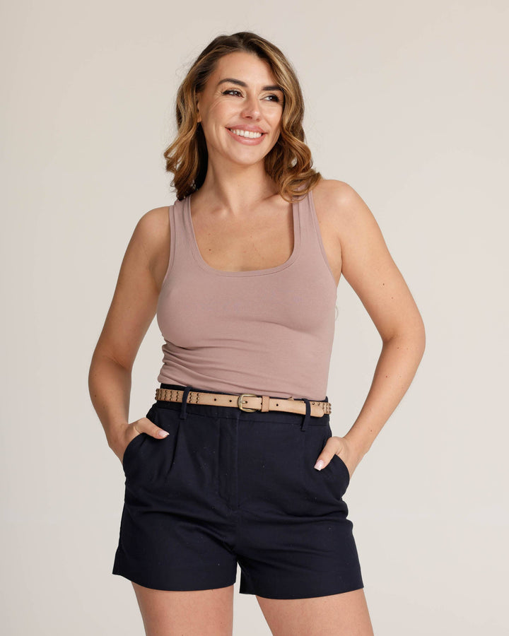 Ayana Studded Leather Belt