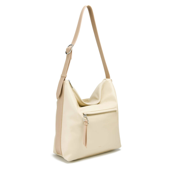 Colab Siera vegan leather shoulder bag with sleek design and adjustable strap, perfect for stylish everyday use.