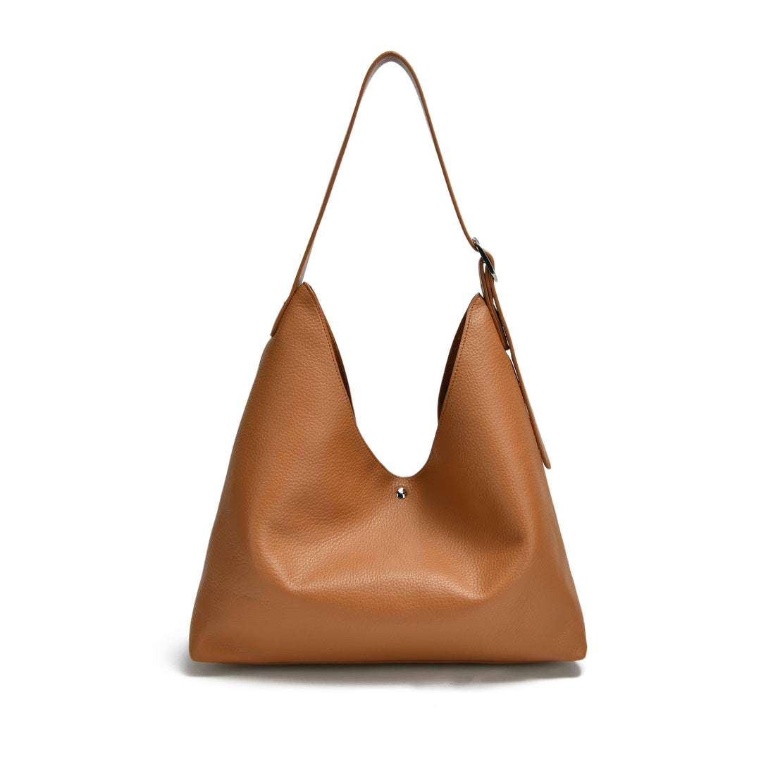 Colab Jamie Slouchy Hobo Bag with soft leather material and adjustable shoulder strap, showcasing a spacious and casual design.