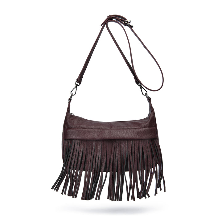 Oui Fringe Crossbody Bag