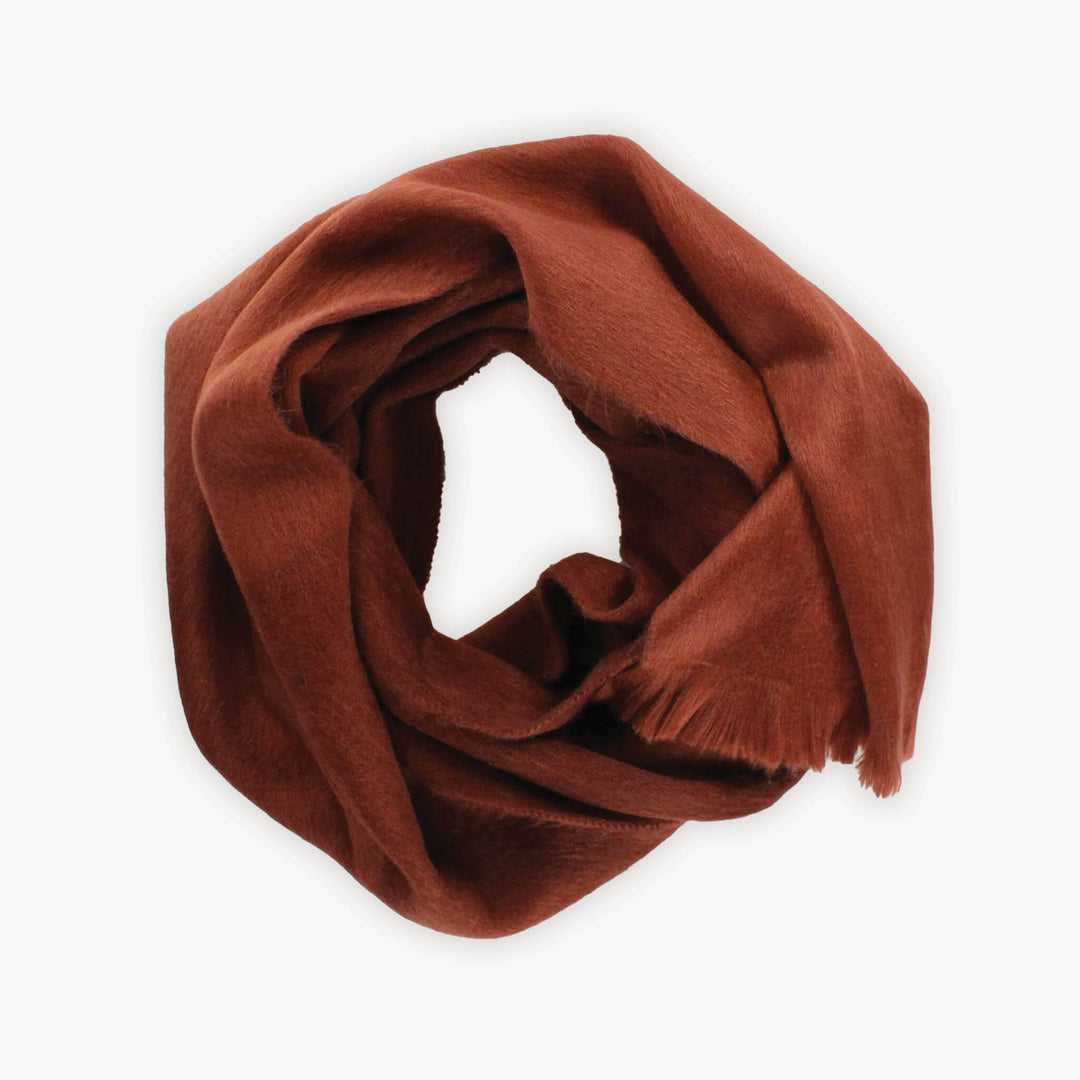 Alpaca Wool Seamless Scarf
