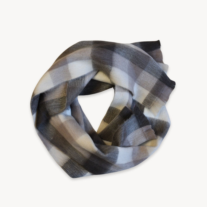 Alpaca Wool Seamless Scarf