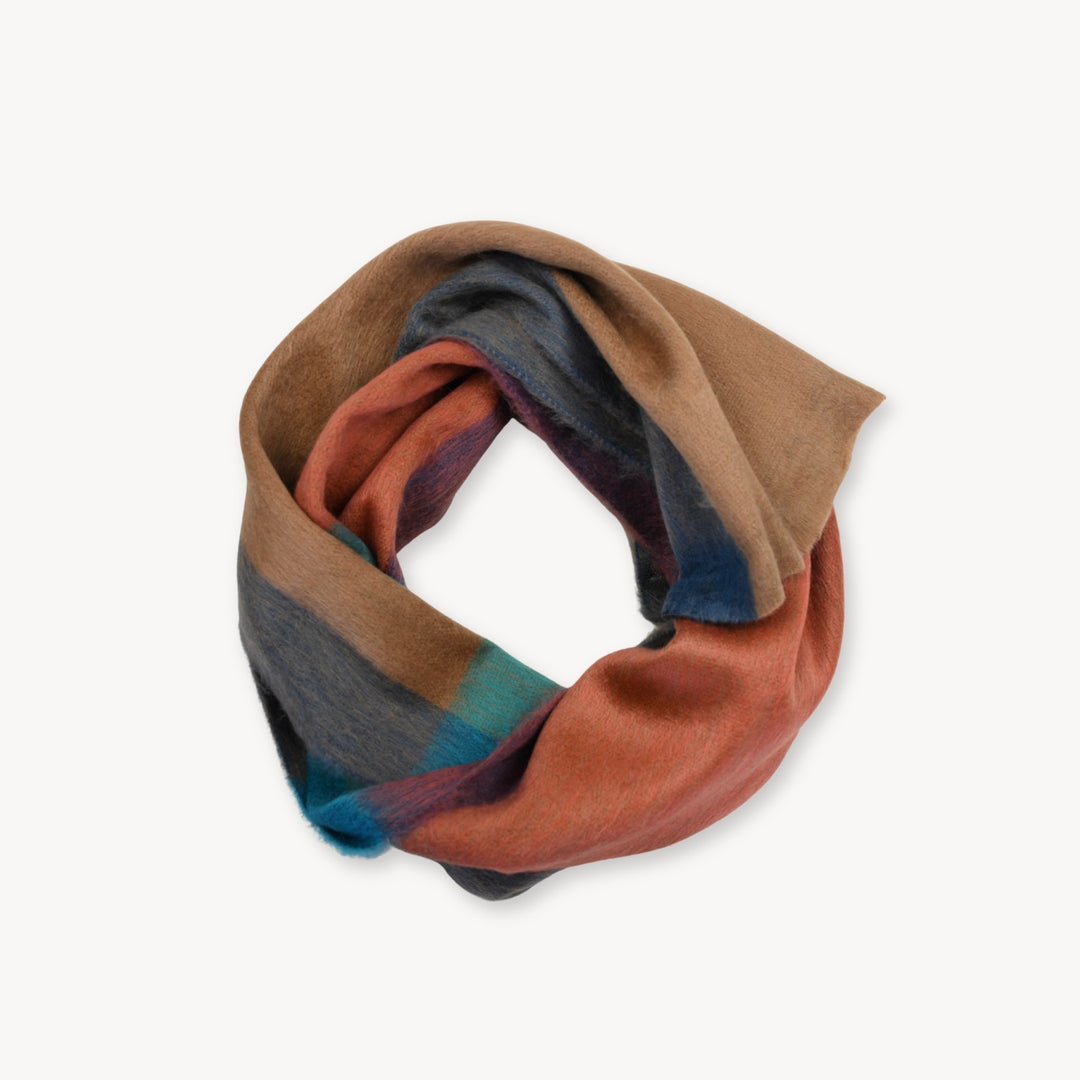 Alpaca Wool Seamless Scarf