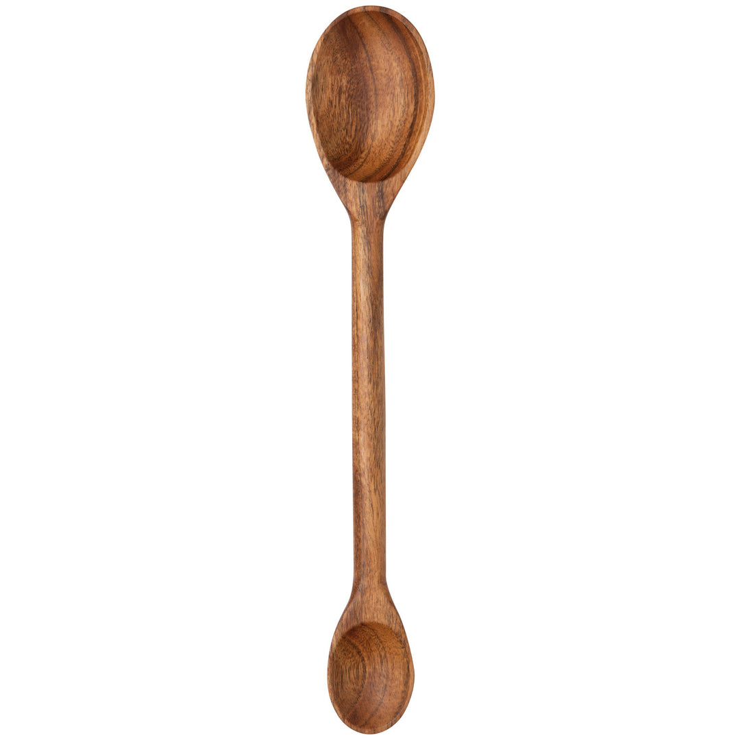 Acacia Wood Double End Spoon