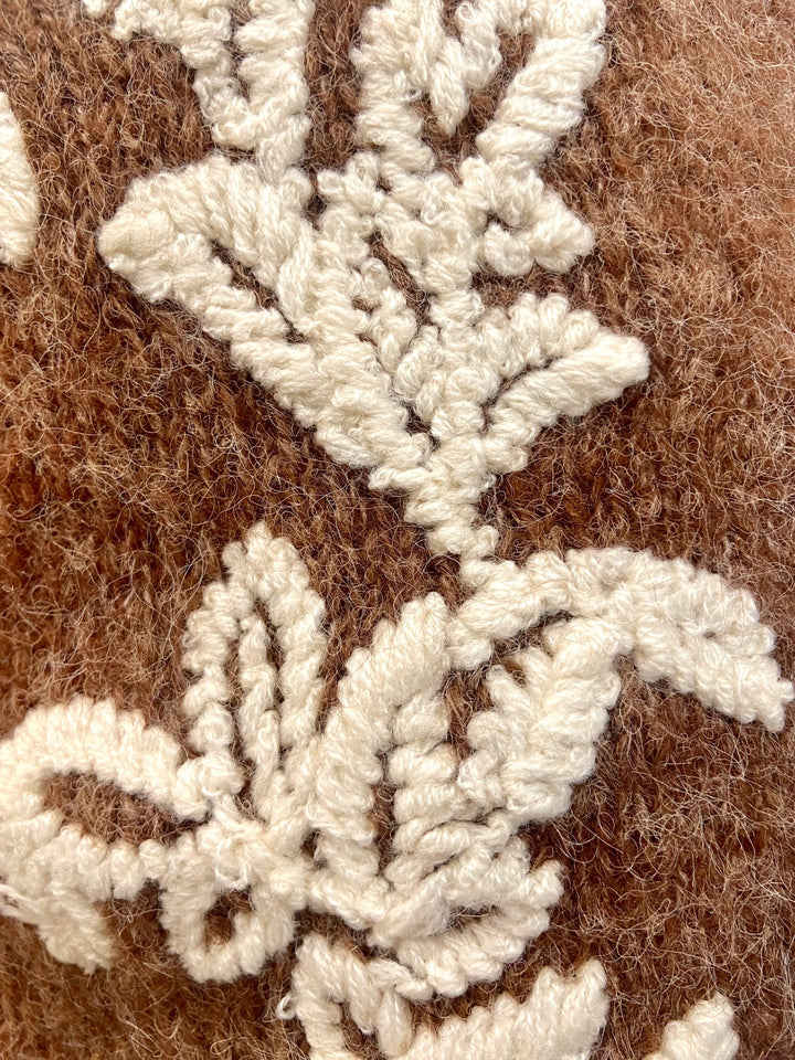 Alize Embroidered Knit Cardigan