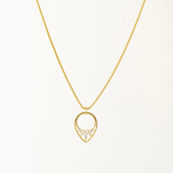 Aria Clear Crystal Necklace