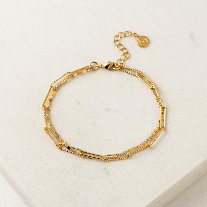 Arlo Paperclip Bracelet