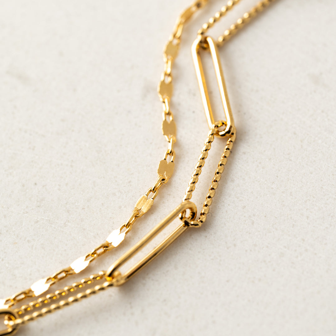 Arlo Paperclip Bracelet