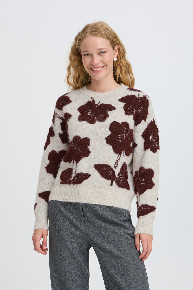 Manda Floral Knit Sweater