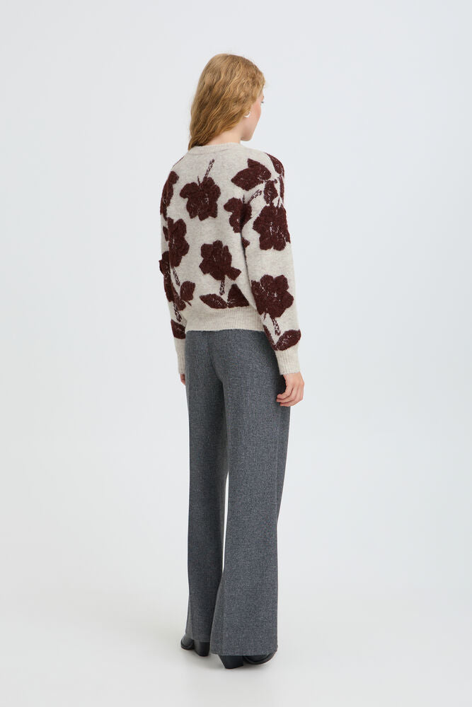 Manda Floral Knit Sweater