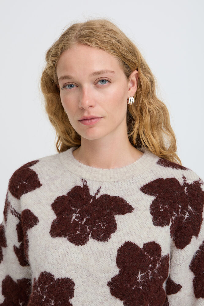 Manda Floral Knit Sweater