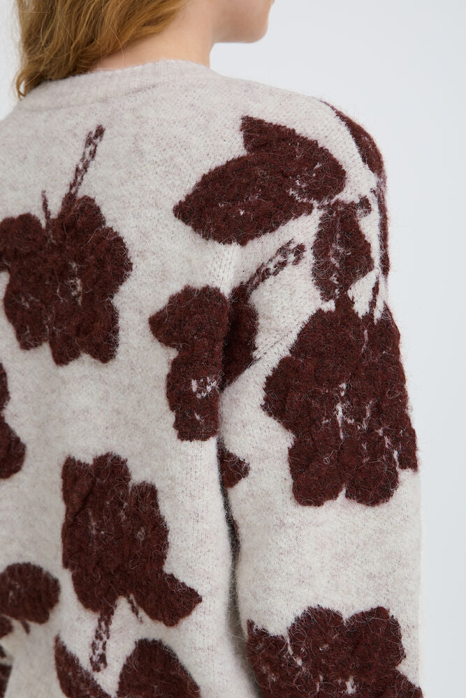 Manda Floral Knit Sweater