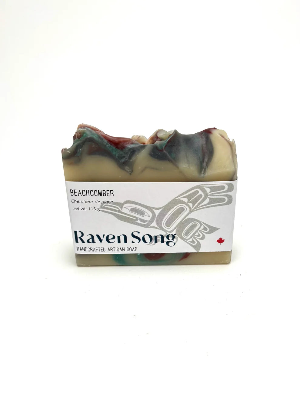 RavenSong Soap & Candle Beachcomber Artisan Hand Soap with citrus and peppercorn scent.