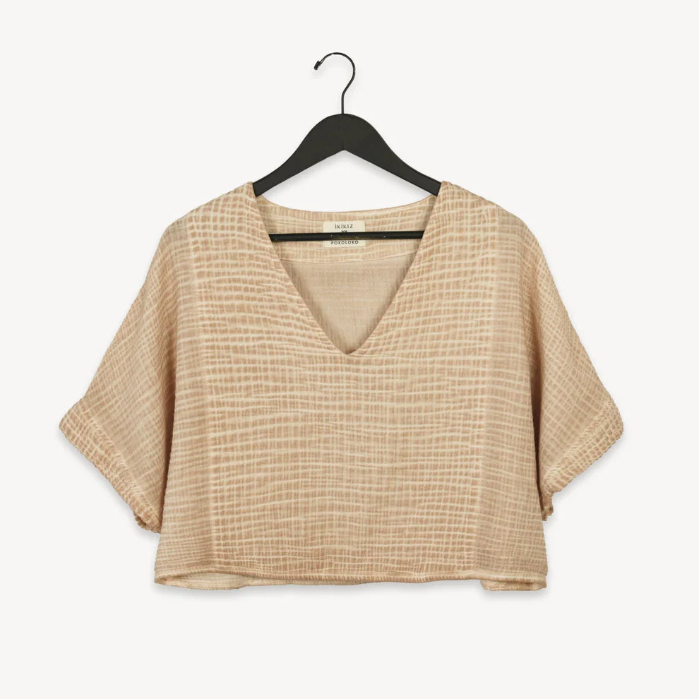 Crinkle Crop Top