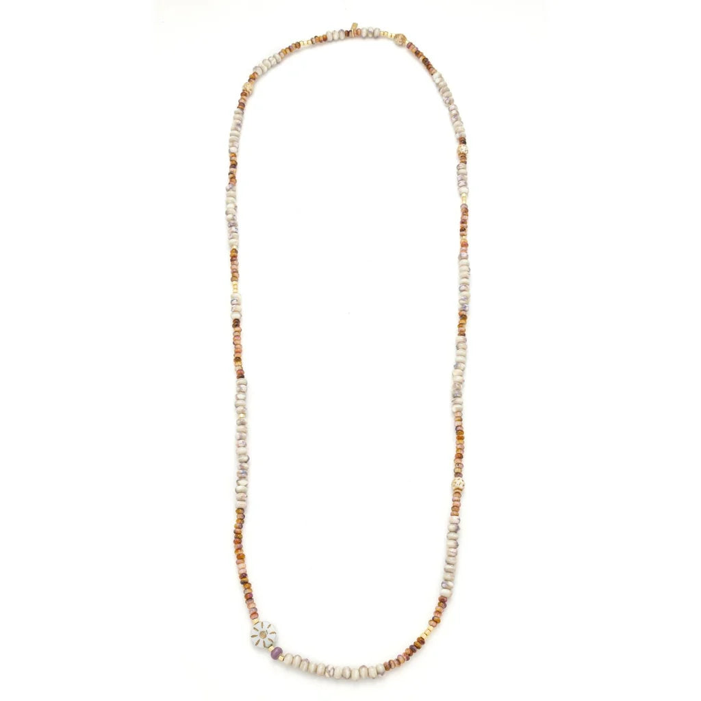 Ceramic Bead Wrap Bracelet/ Necklace