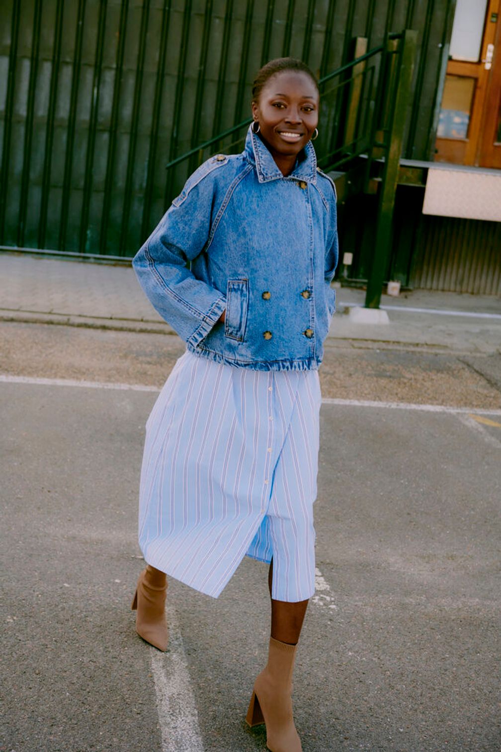 Hey Sailor Trench Coat