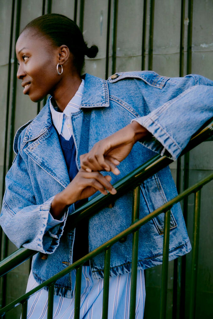 Hey Sailor Trench Coat