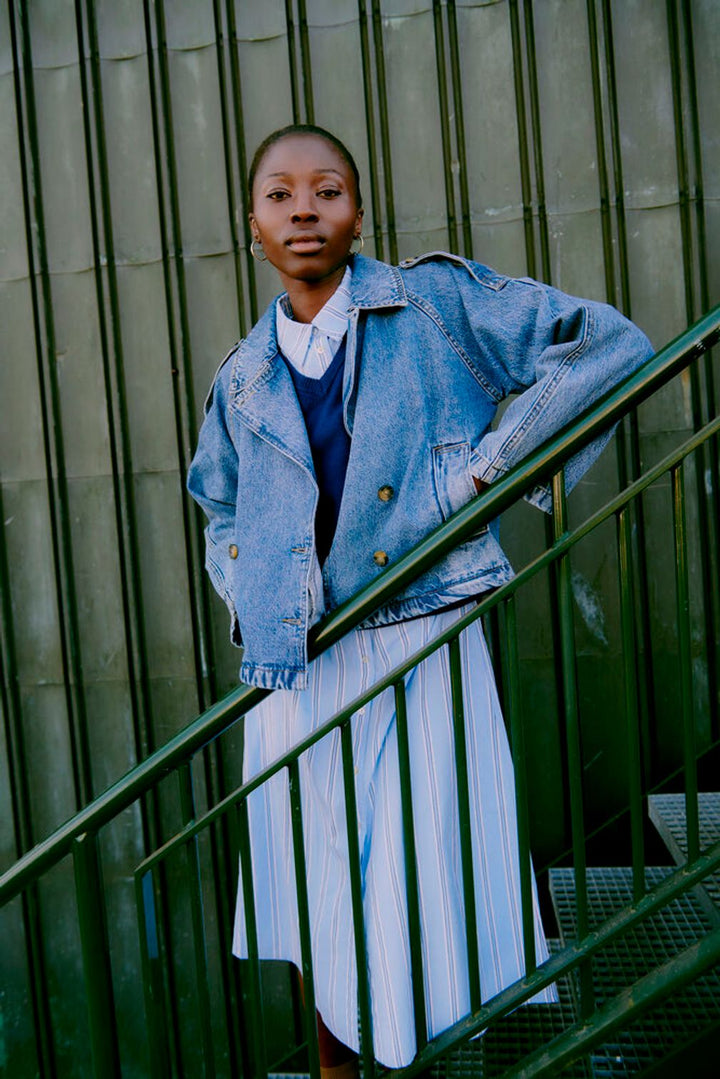 Hey Sailor Trench Coat