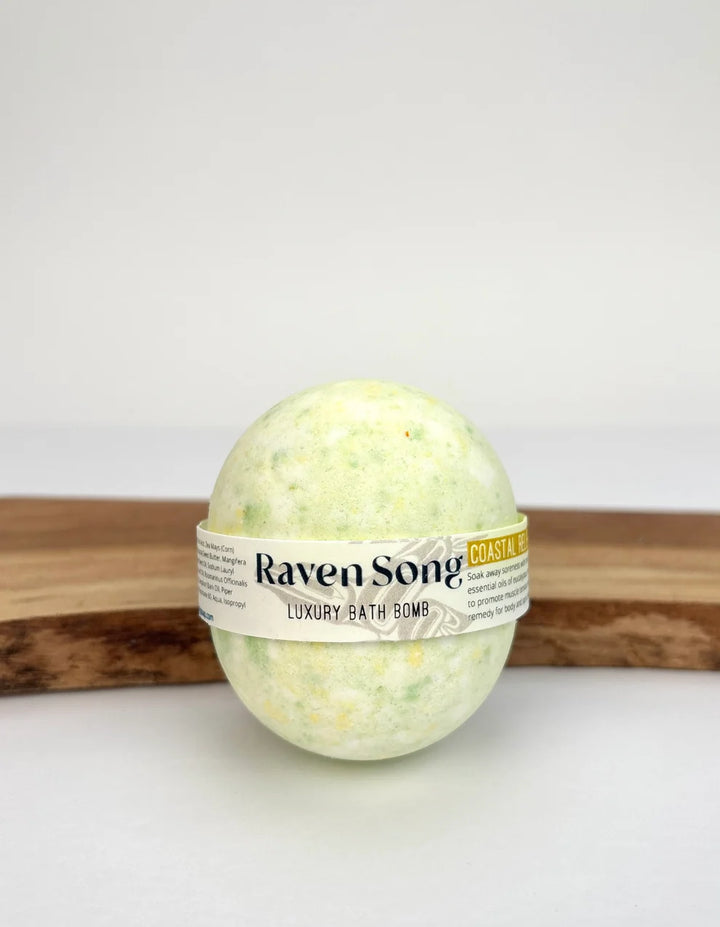 Coastal Relief Bath Bomb- Eucalyptus + Rosemary