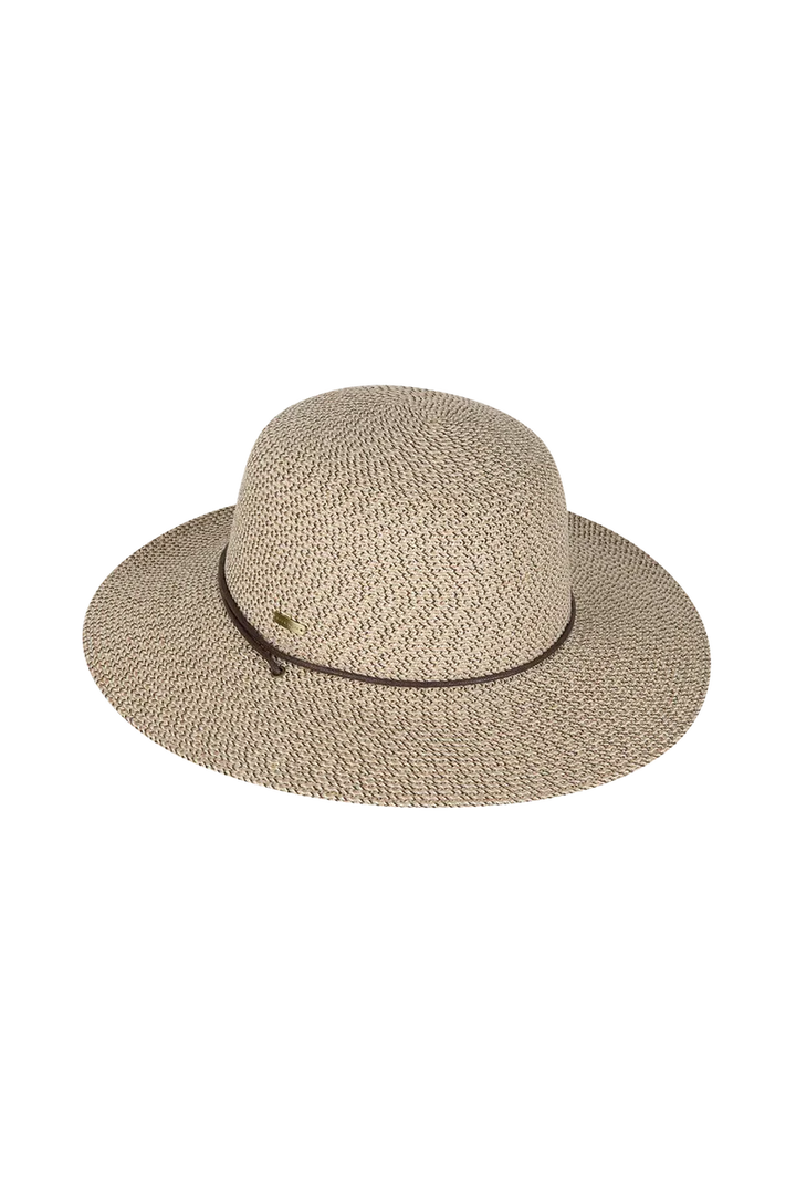 Kooringal Coolamon wide brim sun hat with a floppy design, perfect for sun protection and casual outdoor wear.