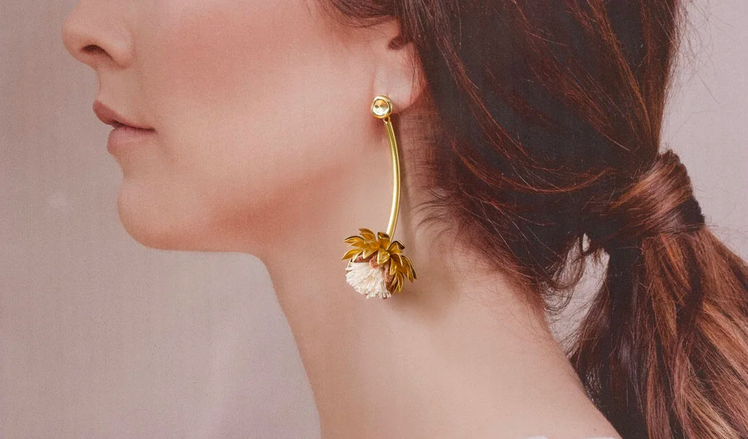 Cynara Flower Earrings
