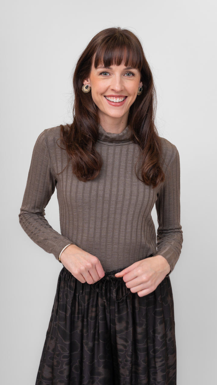 Mink Turtleneck