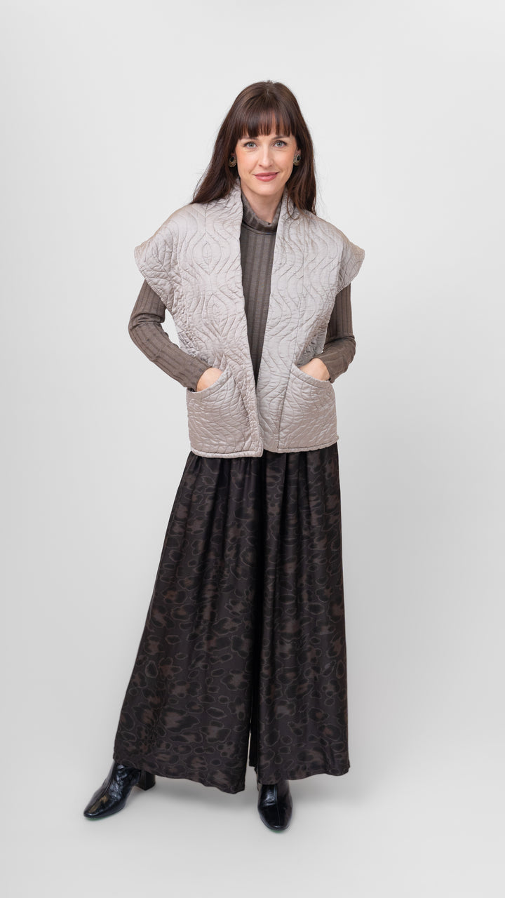 Fawn Quilted Vest