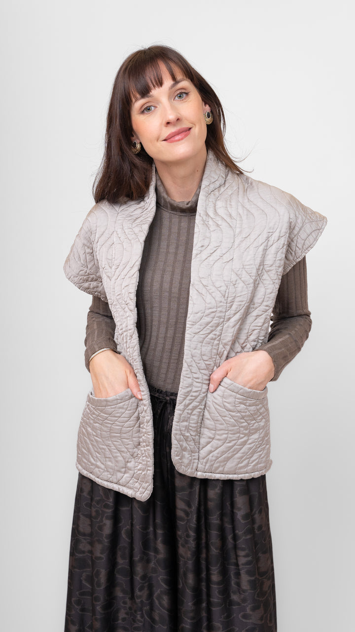 Fawn Quilted Vest