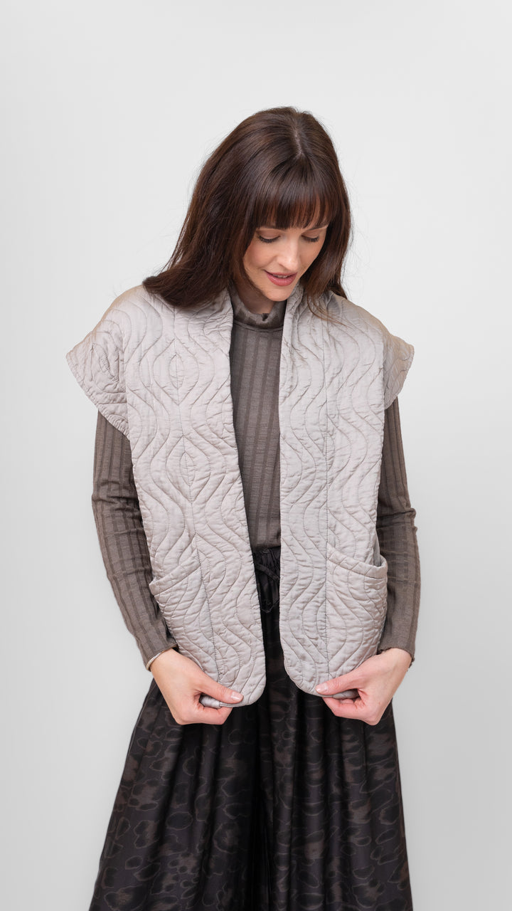Fawn Quilted Vest