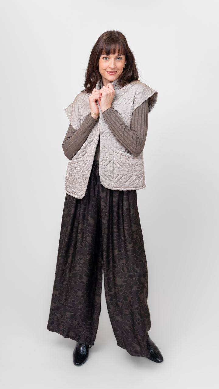 Fawn Quilted Vest