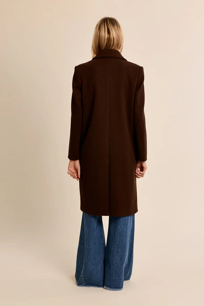 Espresso Brown Long Coat