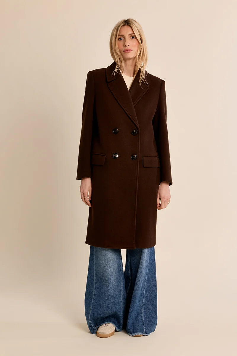 Espresso Brown Long Coat