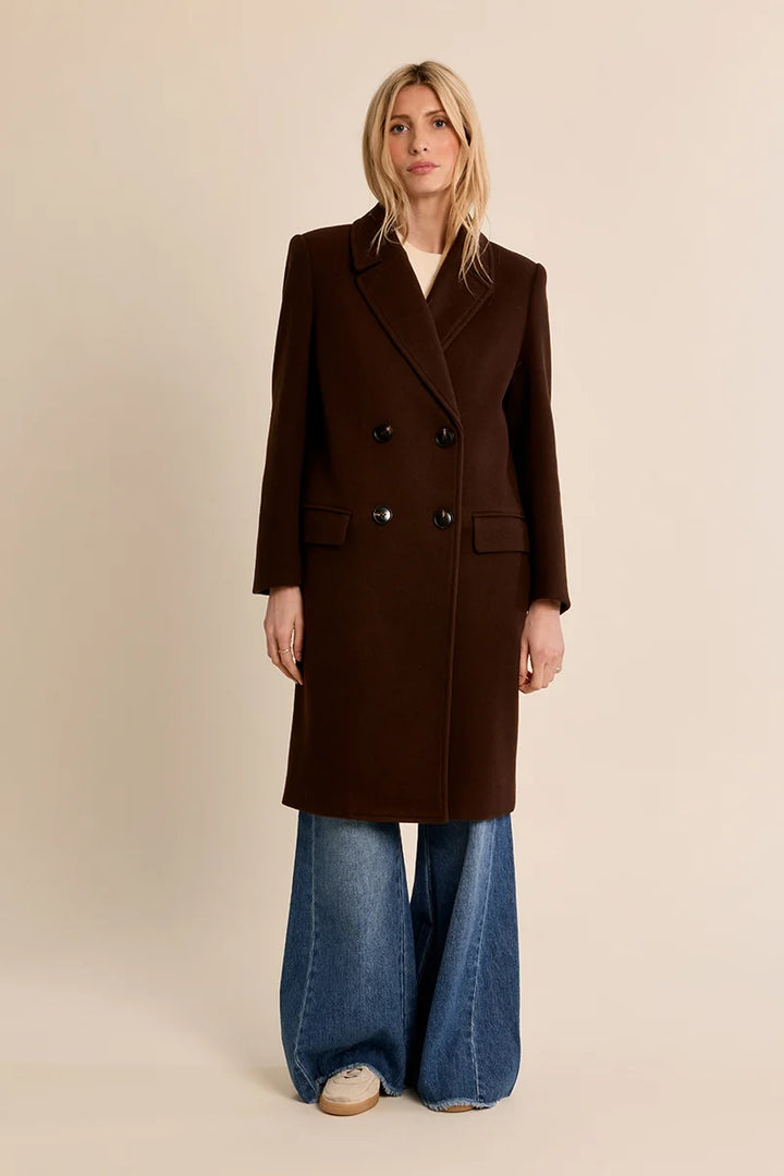Espresso Brown Long Coat