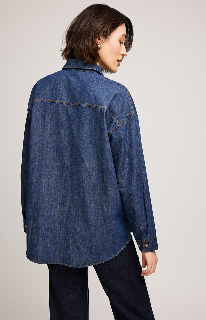 Whitney Denim Button Down Shirt