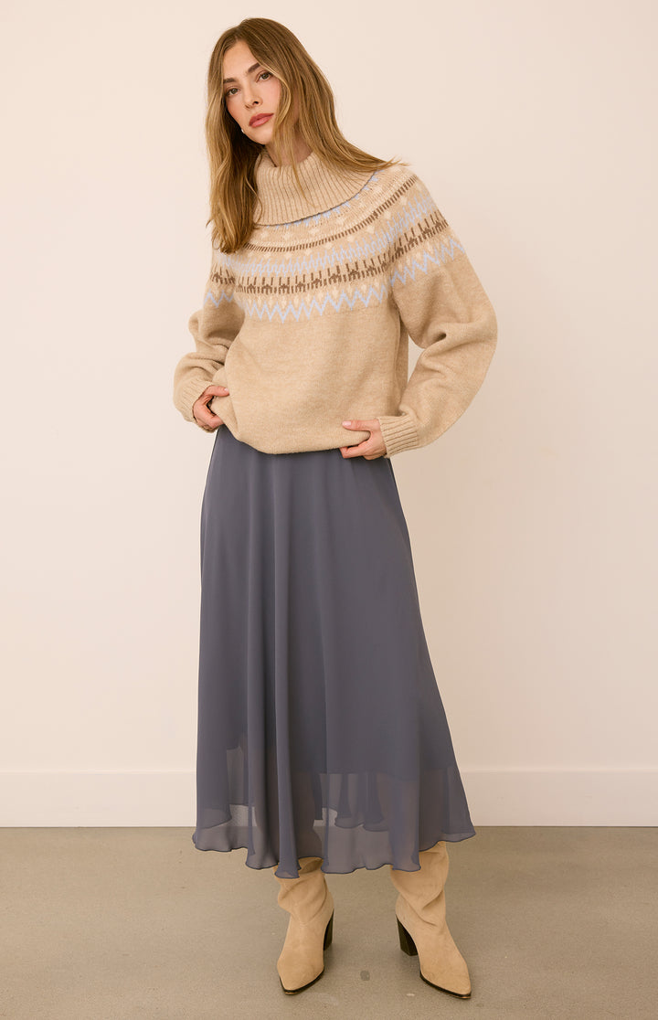 Arianna Tulle Midi Skirt