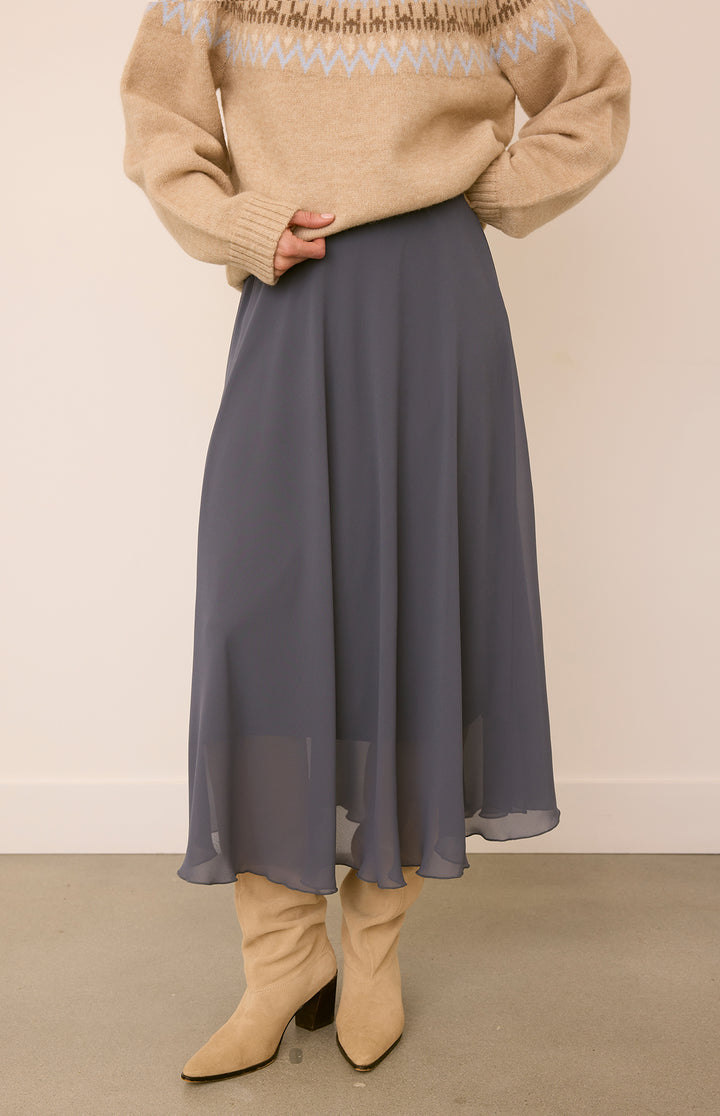 Arianna Tulle Midi Skirt