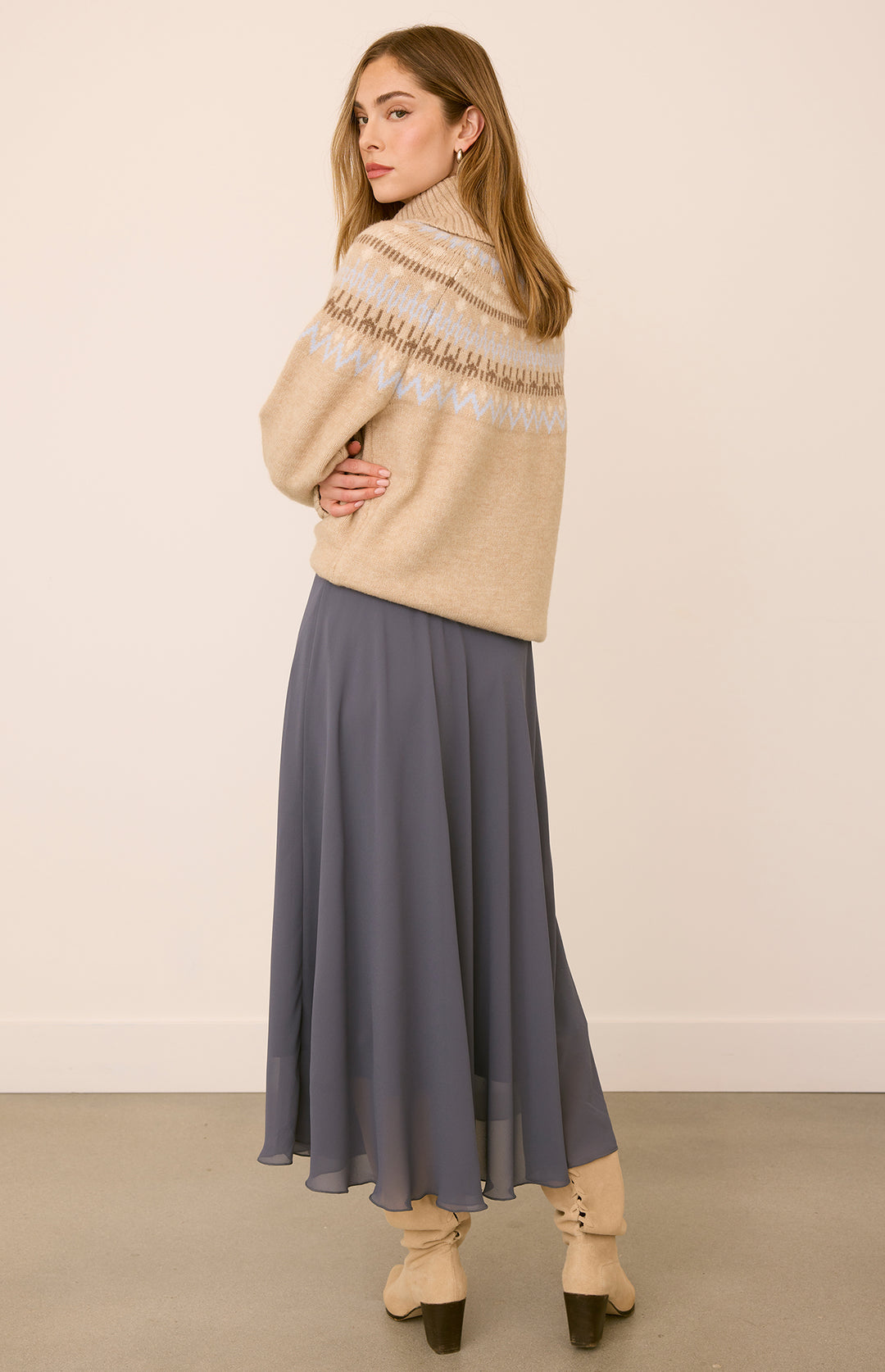 Arianna Tulle Midi Skirt